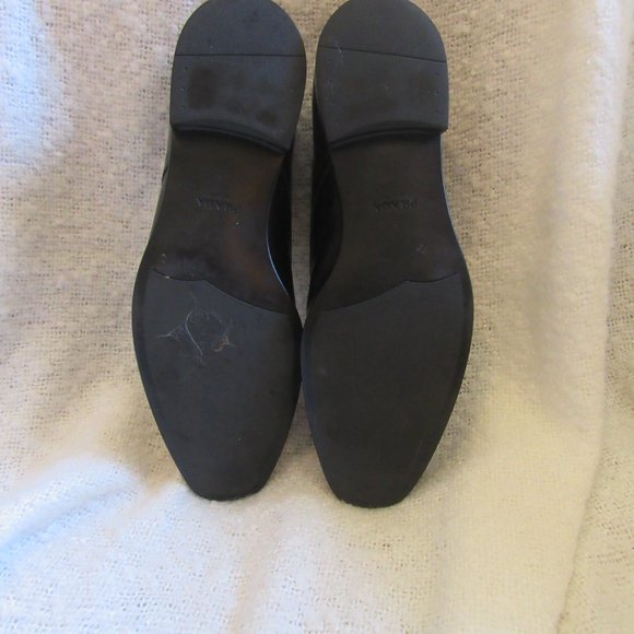 Prada Spazzolato Cap Toe Derby (M Black) Size 9.5 - Picture 8 of 12